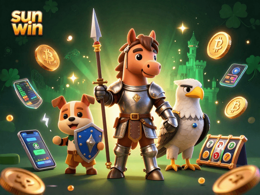 Engage in thrilling gameplay with sun win as a knight and squire experience dynamic casino adventures.
