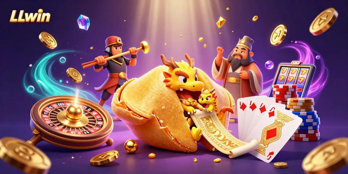Experience thrilling wins at LLwin, with a magical casino world teeming with treasures and dynamic games.