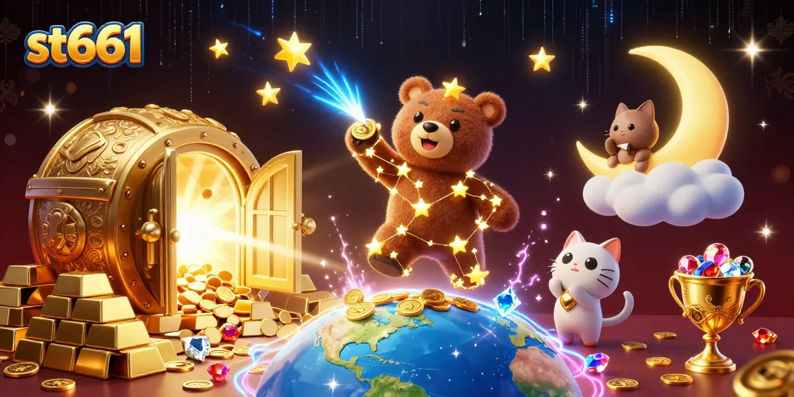 Join the magical world of st666 where fortune flows from treasure vaults bursting with riches.