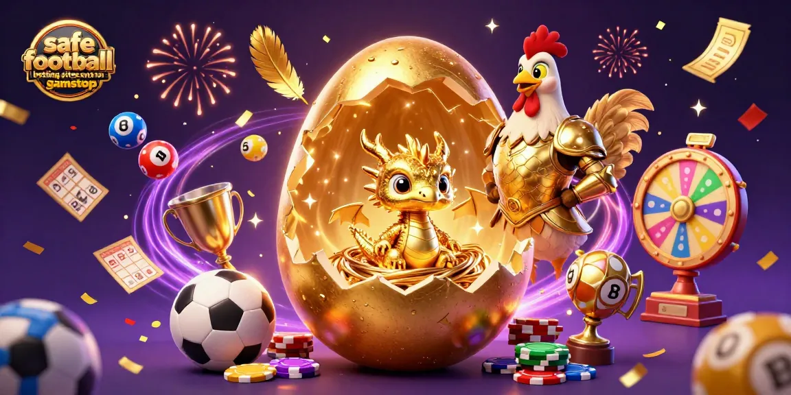 Experience safe football betting sites not on gamstop with a vibrant 3D illustration showcasing exciting betting elements and characters.