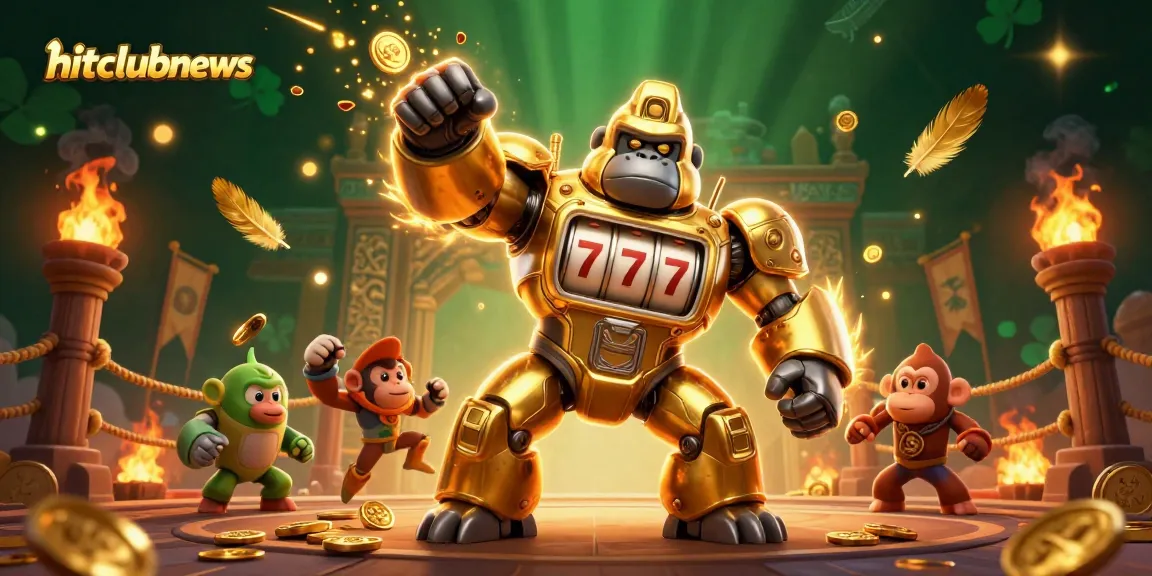 Experience thrilling gaming at hitclubnews with an exciting 3D casino adventure showcasing vibrant slot machine motifs.