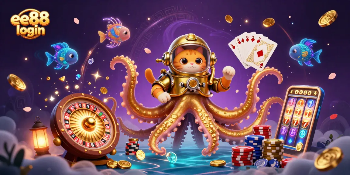 Experience seamless gaming excellence with ee88 login, surrounded by vibrant casino excitement.