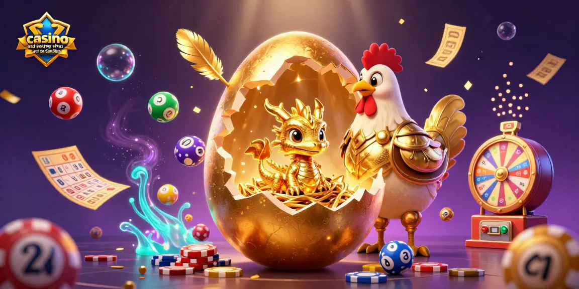 Experience the thrill of playing at casino and betting sites not on GamStop with golden dragon and vibrant gaming elements.